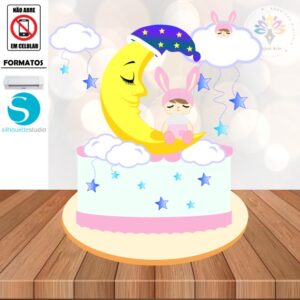 Arquivo de Corte Topo de Bolo Angelitas #001