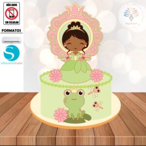 Arquivo de Corte Topo Princesa Tiana #01
