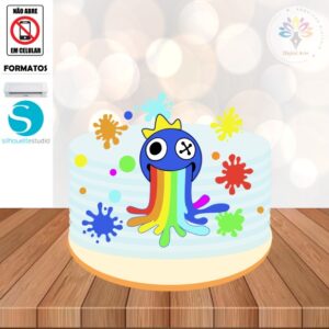 Arquivo de Corte Topo Rainbow Friends #002