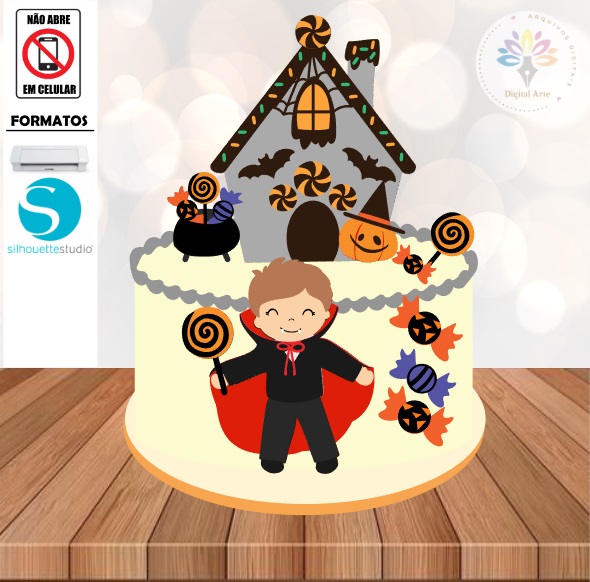 Arquivo de Corte Topo Coleção Halloween 02