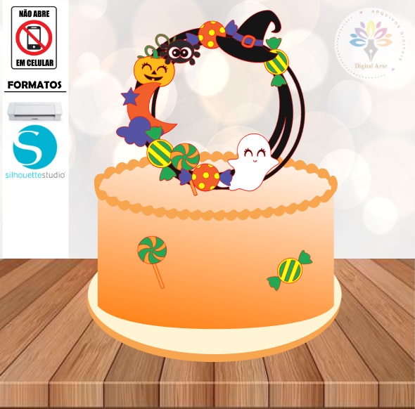 Arquivo de Corte Topo Coleção Halloween 07