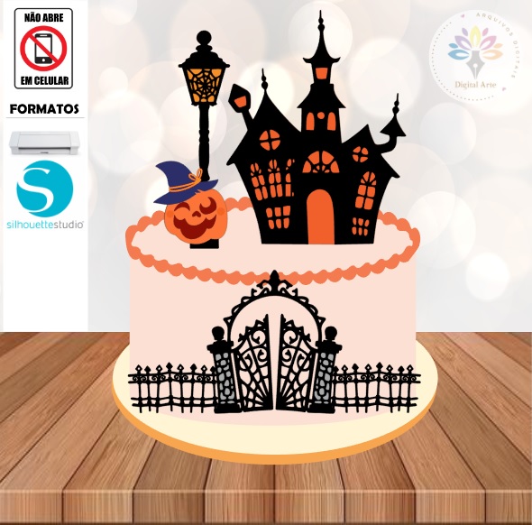 Arquivo de Corte Topo Halloween #01