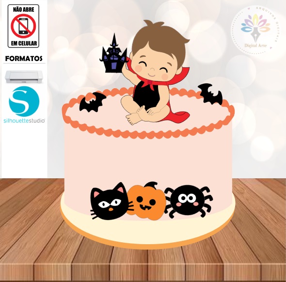 Arquivo de Corte Topo Halloween #04