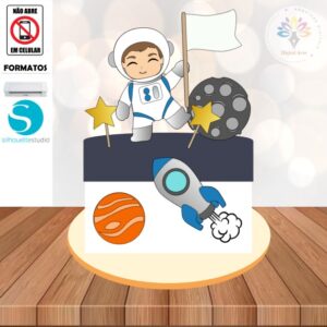 Arquivo Topo de Bolo Astronauta #016