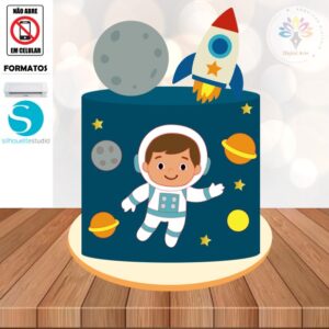 Arquivo Topo de Bolo Astronauta #017