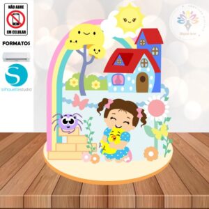 Arquivo de Corte Topo Galinha Pintadinha #008