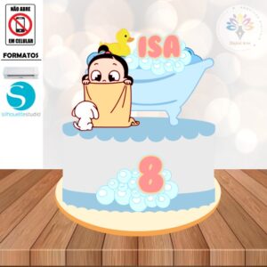 Arquivo Topo de Bolo Bebê #002