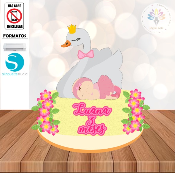 Arquivo Topo de Bolo Bebê #003