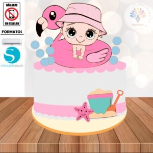 Arquivo Topo de Bolo Bebê #011