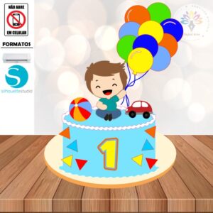 Arquivo Topo de Bolo Bebê #012