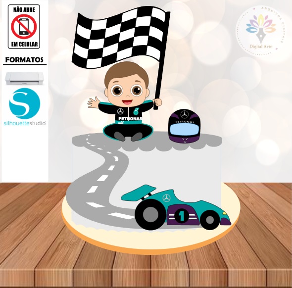 Arquivo Topo de Bolo Bebê #014