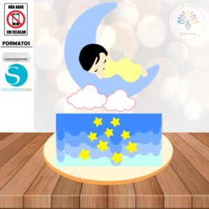 Arquivo Topo de Bolo Bebê #016