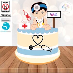 Arquivo Topo de Bolo Bebê #022