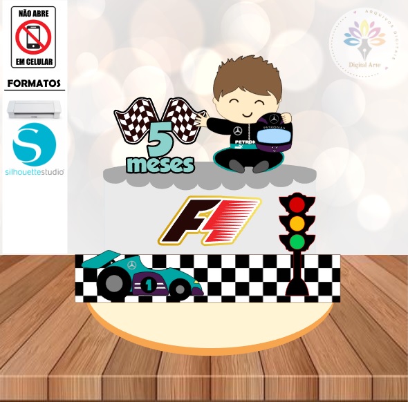 Arquivo Topo de Bolo Bebê #023