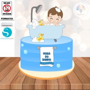 Arquivo Topo de Bolo Bebê #024