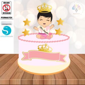 Arquivo Topo de Bolo Bebê #025