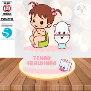 Arquivo Topo de Bolo Bebê #027