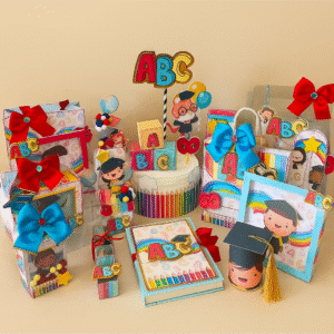 Arquivo de Corte Kit Papelaria Abc #10